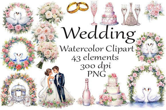 Bring Authentic Watercolor Charm to Your Wedding Designs