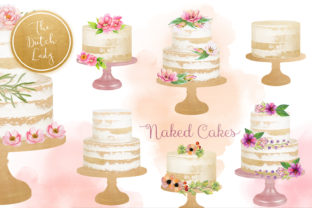 Naked Layered Wedding Cake Clipart: A Designer's Guide to Rustic Elegance