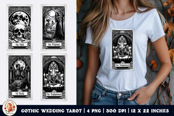 Tarot Card Gothic Wedding: Dark Elegance for Modern Design