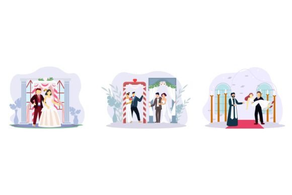Understanding Wedding Memorial Moment Flat Design