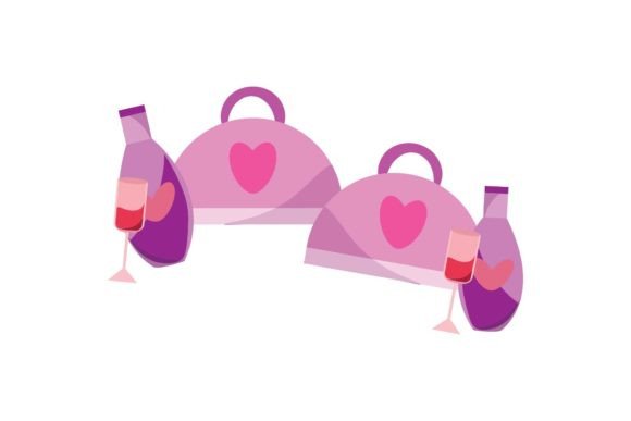 Wedding Food Vector Art: A Feast for Your Designs
