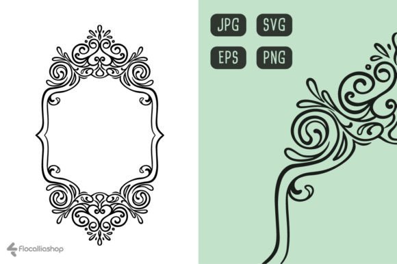 Wedding Frame #028: Your Go-To Vector for Elegant Invitations