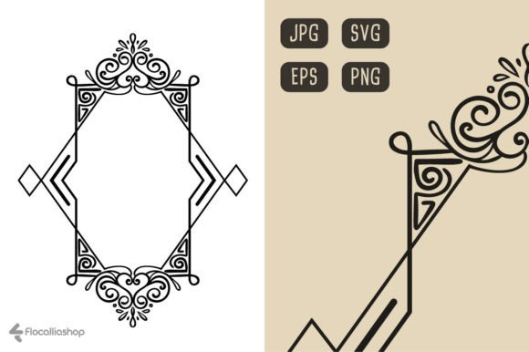 Wedding Frame, #042: A Premium Vector Asset for Elegant Design
