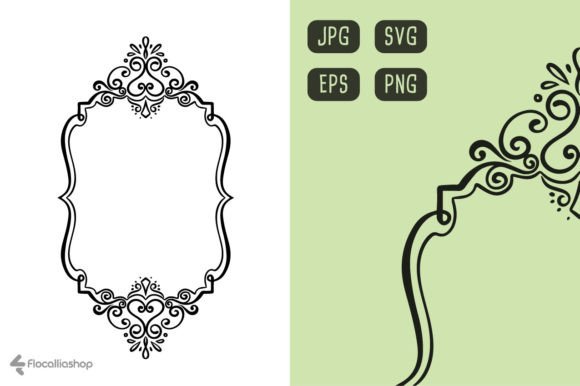 Wedding Frame #045: The Perfect Decorative Asset for Your Designs
